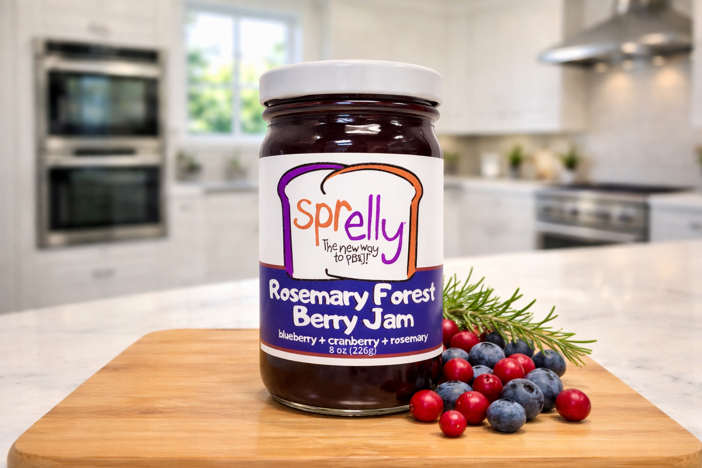 Rosemary Forest Berry Jam