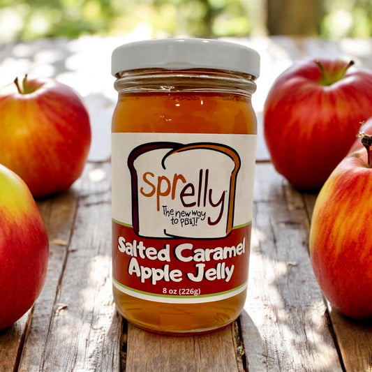 Salted Caramel Apple Jelly