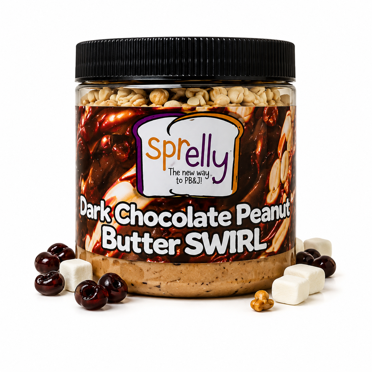 Dark Chocolate Peanut Butter SWIRL